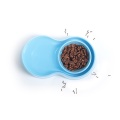 Anti-Ant Plastic Pet Bowl - Blue