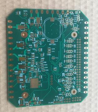 2 layer ENEPIG PCB with green  solder