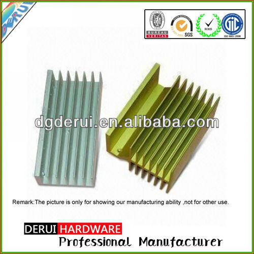 aluminium heatsink with process of extrusion