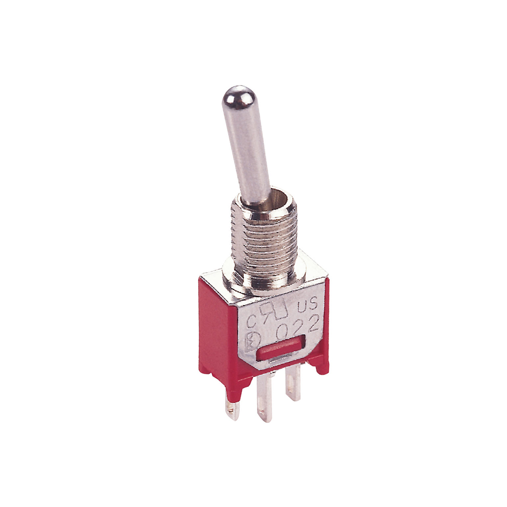 Mahabang pangmatagalang 2/3 Mga Posisyon Sub-miniature Toggle Switch