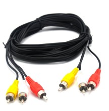 RCA to RCA AV Cable 10m for DVD Player and Car Audio