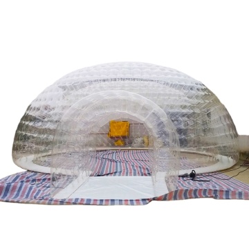 Romantic Inflatable Clear Snow Dome Marquee Tent - Customize Double Layer Wall