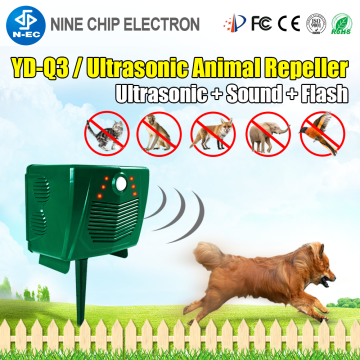 Outdoor animal repeller ultrasonic pest repeller