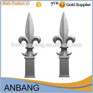AB 2015 new product Custom aluminum metal alloy gate spear points
