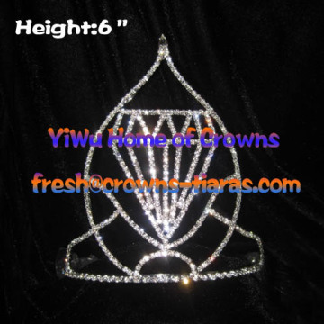 Big Diamond Shaped Pageant Crowns