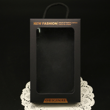 Custom Cell Phone Case Box with PVC Window