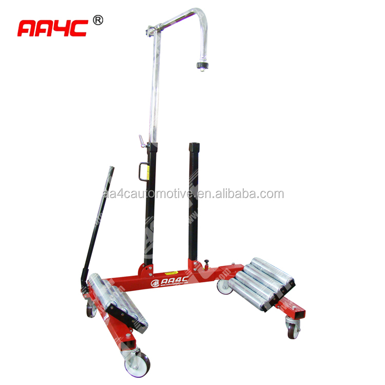 AA4C car tires dolly tire mover tire carrier China made wheel dolly (gear box) Dual wheel dolly AA-T600