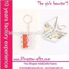 rhinestone mini keychain photo album