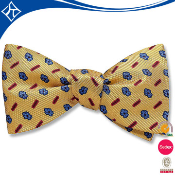 custom embroider elastic bow tie for dress