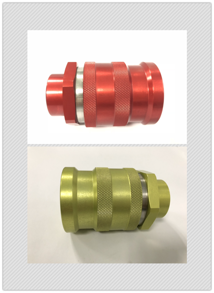 Red FF0B Female ISO16028 Quick Coupling