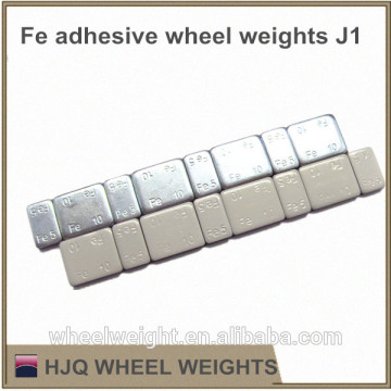 Fe stick-on wheel balance weight