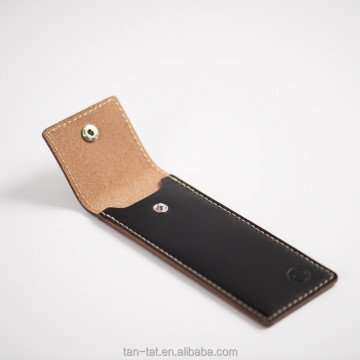 Genuine Leather Pen Case Fountain Pencil Pouch