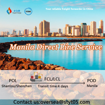 Logistics Forwarder From Shantou to Manila