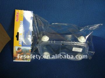 chemical splash goggle with card package