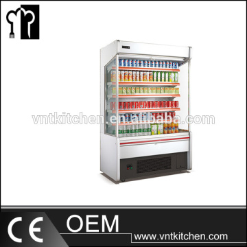 Free Standing Supermarket Drink Open Cooler/