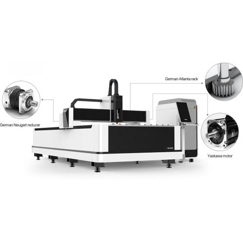 Máquina láser de fibra CNC de lámina de metal