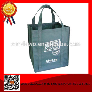 Handle made Durability pp shopping bag with zipper