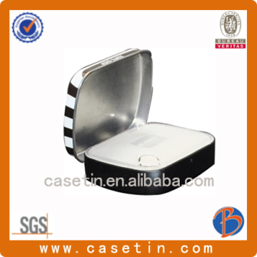 christmas tin box, mints tin can, pill case