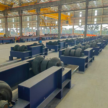 Durable Roller Pile Transfer Belt System