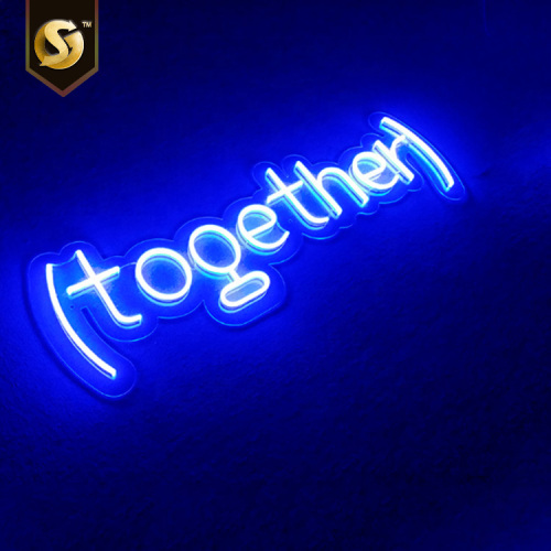 Stainless Steel Illuminated Sliding Metal Led Letters