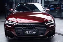 PET Liqiud Metallic Dragon Blood Red Car Vinyl Wrap Film