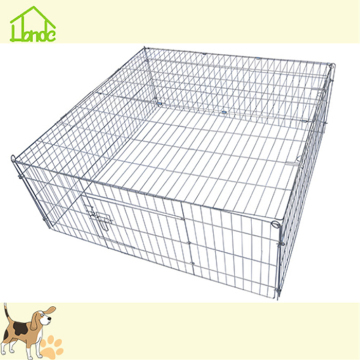 Foldable galvanized iron wire rabbit cage