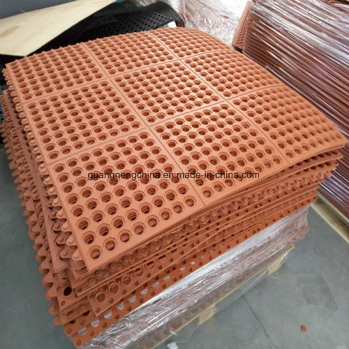 Workshop Hollow Rubber Mats /Interlocking Kitchen Rubber Mats