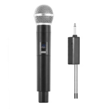 Binko High End UHF Wireless Lavalier Metal Microphone for Professional Karaoke and Podcasting