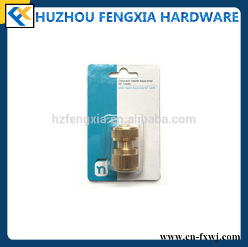 Brass Hose Pipe Connector Copper Connector Brass Connector Copper Flexible Hose Connector Made In China