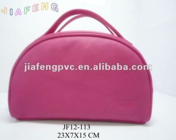 PU leather small handle bag