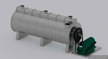 Yqj Series Rotary Disc Dryer Horizontal