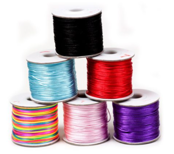 High-Quality DIY Tassels Braiding Rope Satin Cord