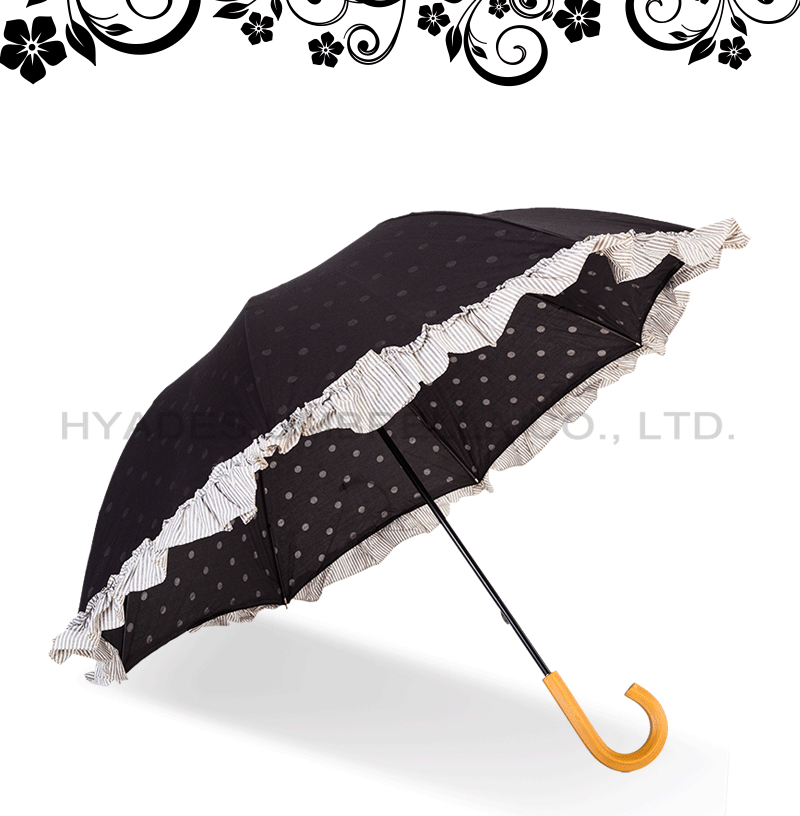 Vintage Regenschirm bestickt embroidered vintage umbrella