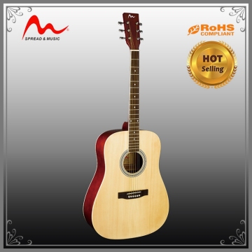 Popular Sale blue acoustic guitar for wholesales