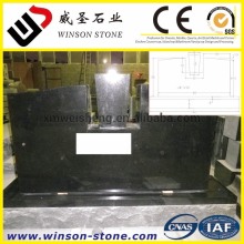 shanxi black granite tombstone, absolute black granite headstone