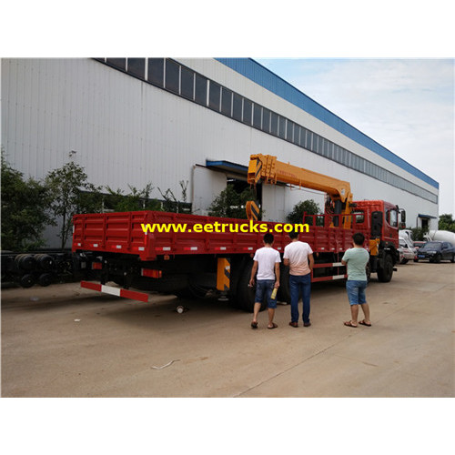 Dongfeng 8x4 16ton Truck Mounted Cranes