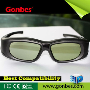 Active bluetooth rechargeable 3d glasses