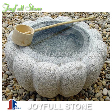 Outdoor Granite Basins, Japanese garden bowls and basins