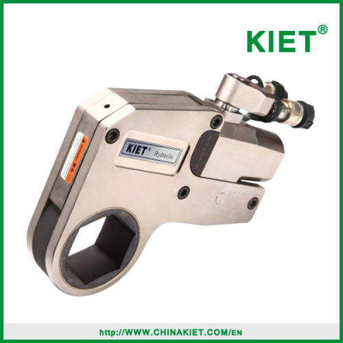 Alibaba KIET Brand China Hydraulic Tools Leader 70MPa 47500 Nm Size Adaptable Steel Hollow Hydraulic Torque Wrench