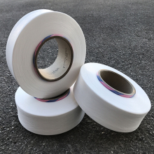 40D spandex for poly spun velour