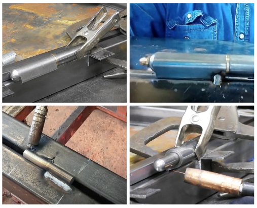 hegesztés a zsanéron az ajtón (2) weld on hinge on door application (2)