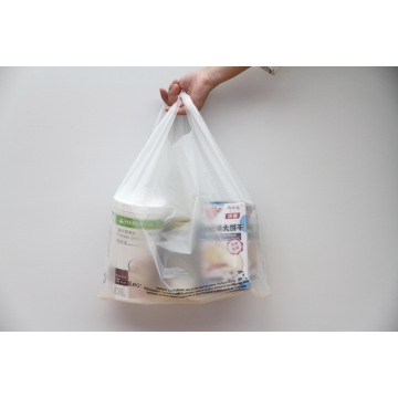 Custom Color 100% Biodegradable Composted Shopping Bag