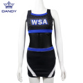 4 Pieces Cheer Crop Top Uniforms