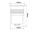 Luz de exterior LED de bajo consumo IP67