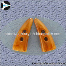 Fashion Eco-friendly Resin Horn Button?