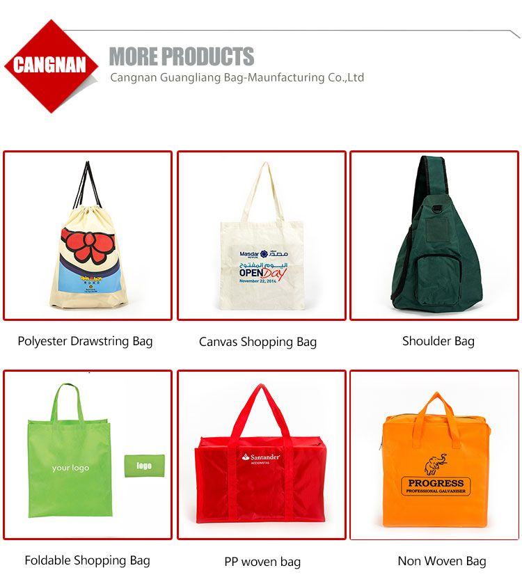 Customized Eco Polyester Drawstring Bag Backpack for Kids