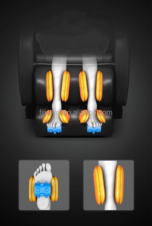 JW Manufacturers Wholesale Zero Gravity Whole Body Multi-functional Massage Sofa SL Type Rail Massage Chair