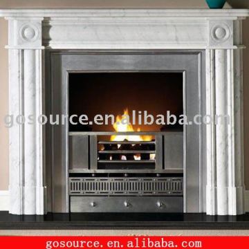 stone fireplace mantel