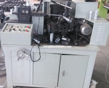 spiral filter core making machine factory