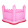 Inflatable princess castle kiddie pool inflatable pool